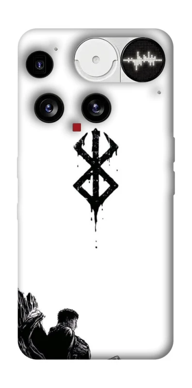 Чохол на Nothing Phone (3) berserk white фото 1 з 1