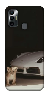 Чехол на TECNO Spark 7 Porsche white фото 1 из 1