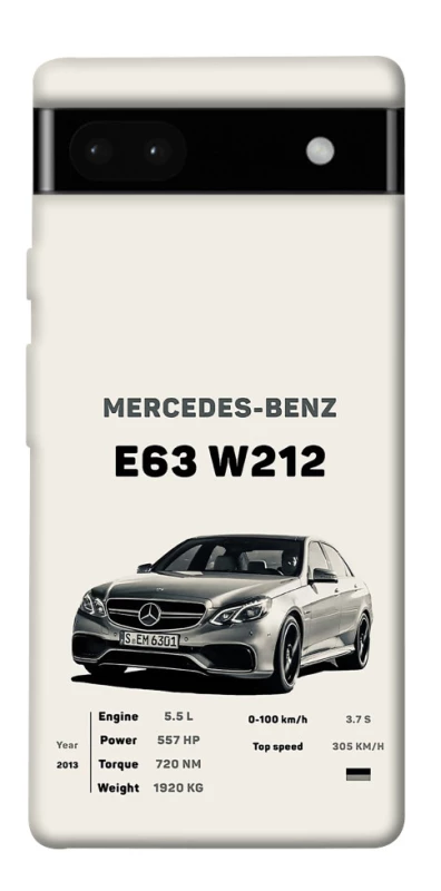 Чехол на Google Pixel 6a MB E63 W212 фото 1 из 1