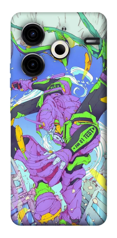 Чохол на TECNO Pova 6 Neo (LI6) Євангеліон v2 фото 1 з 1