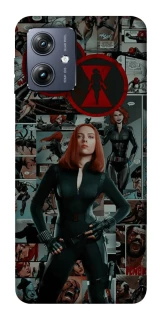 Чехол на Motorola Moto G54 Black Widow фото 1 из 1