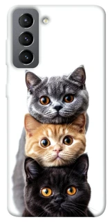 Чохол на Samsung Galaxy S21 FE Гарні котики фото 1 з 1