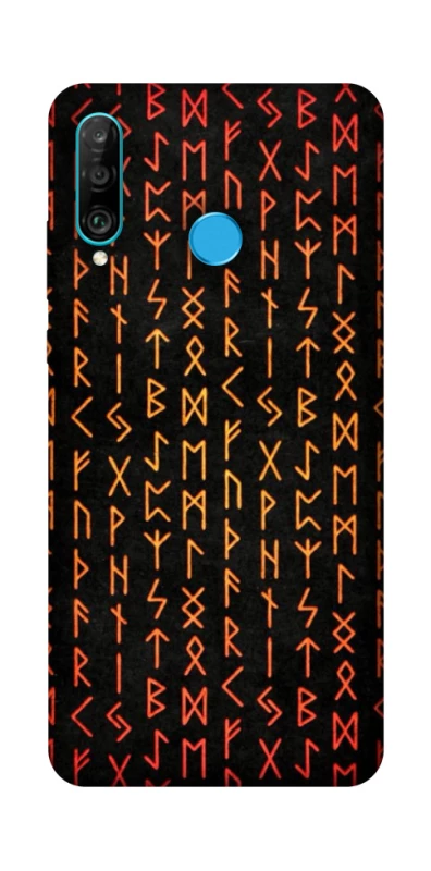 Чехол на Huawei P30 lite Руны фото 1 из 1