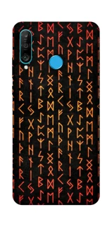 Чехол на Huawei P30 lite Руны фото 1 из 1