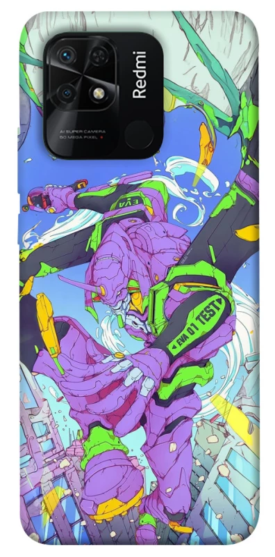 Чохол на Xiaomi Redmi 10C Євангеліон v2 фото 1 з 1