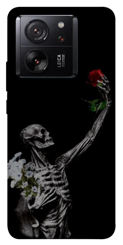 Чехол на Xiaomi 13T Pro Skeleton vs Rose фото 1 из 1