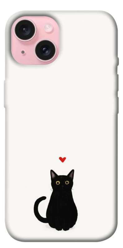 Чохол на Apple iPhone 15 (6.1") cat in love фото 1 з 1