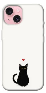 Чохол на Apple iPhone 15 (6.1") cat in love фото 1 з 1