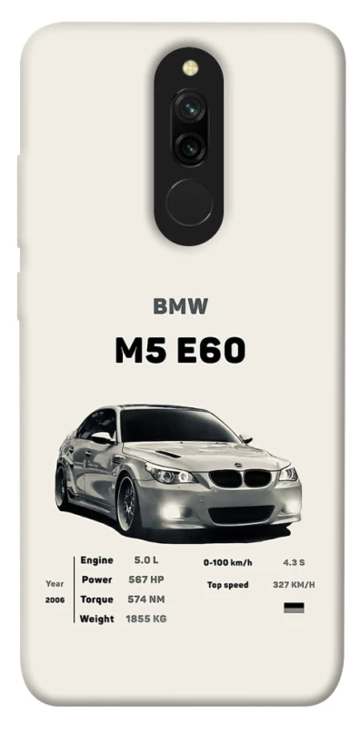 Чохол на Xiaomi Redmi 8 BMW M5 E60 фото 1 з 1