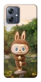 Чохол на Motorola Moto G54 Labubu Yoga фото 1 Чохол на Motorola Moto G54 Labubu Yoga фото 1 з 1