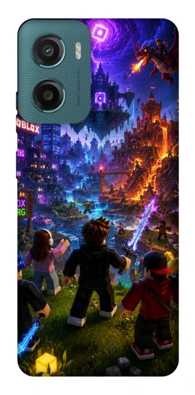 Чехол на Motorola Moto G06 Roblox aesthetics ver.12 фото 1 из 1