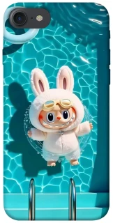 Чехол на Apple iPhone 7 / 8 (4.7") Labubu in the pool ver.2 фото 1 из 1