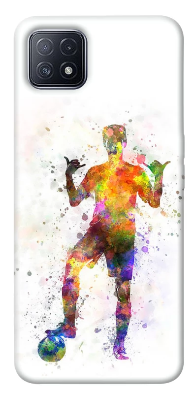 Чехол на Oppo A73 Football Player v3 фото 1 из 1