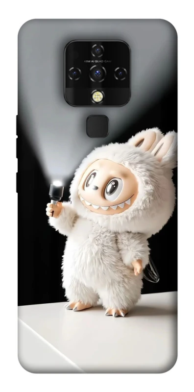 Чохол на TECNO Camon 16 SE Labubu with flashlight ver.2 фото 1 з 1