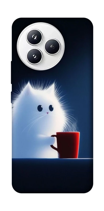 Чохол на Xiaomi Civi 5 Pro Чохол кіт з кавою фото 1 з 1