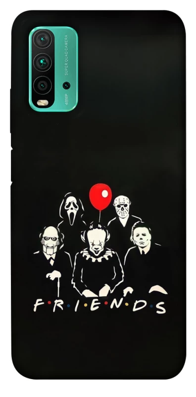 Чохол на Xiaomi Redmi Note 9 4G / Redmi 9 Power Horror Friends фото 1 з 1