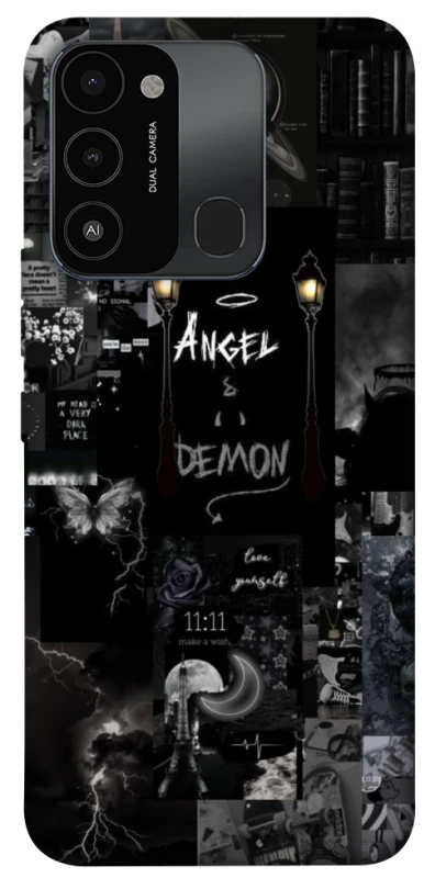 Чохол на TECNO Spark 8C Angel & Demon фото 1 з 1