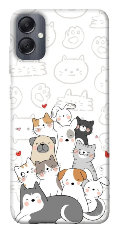 Чохол на Samsung Galaxy A05 Funny Pets фото 1 з 1