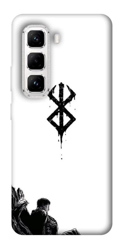 Чехол на Infinix Hot 50 Pro berserk white фото 1 из 1