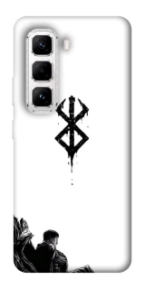 Чехол на Infinix Hot 50 Pro berserk white фото 1 из 1