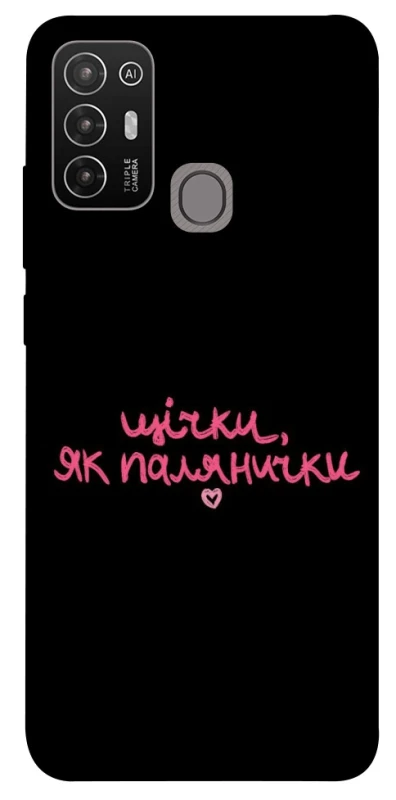 Чохол на ZTE Blade A52 Щічки, як палянички фото 1 з 1