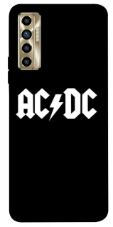Чехол на TECNO Camon 17P AC/DC logo фото 1 Чехол на TECNO Camon 17P AC/DC logo фото 1 из 1