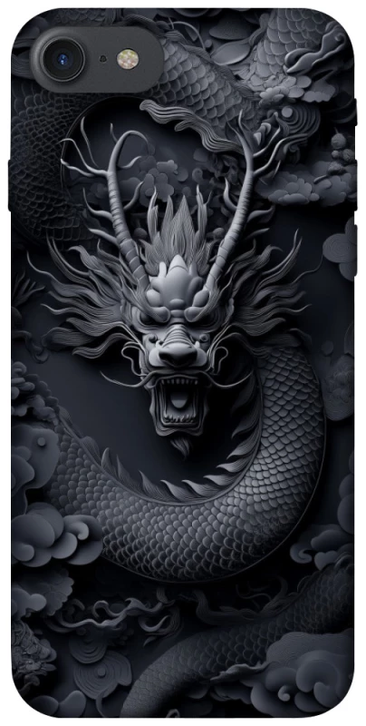 Чехол на Apple iPhone 7 / 8 (4.7") black dragon фото 1 из 1