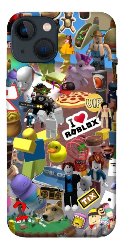 Чохол на Apple iPhone 13 (6.1") Roblox collage ver.5 фото 1 з 1