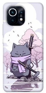 Чохол на Xiaomi Mi 11 Samurai cat фото 1 Чохол на Xiaomi Mi 11 Samurai cat фото 1 з 1