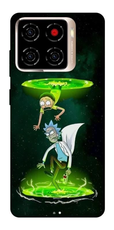 Чохол на ZTE Blade A56 Rick and Morty фото 1 з 1