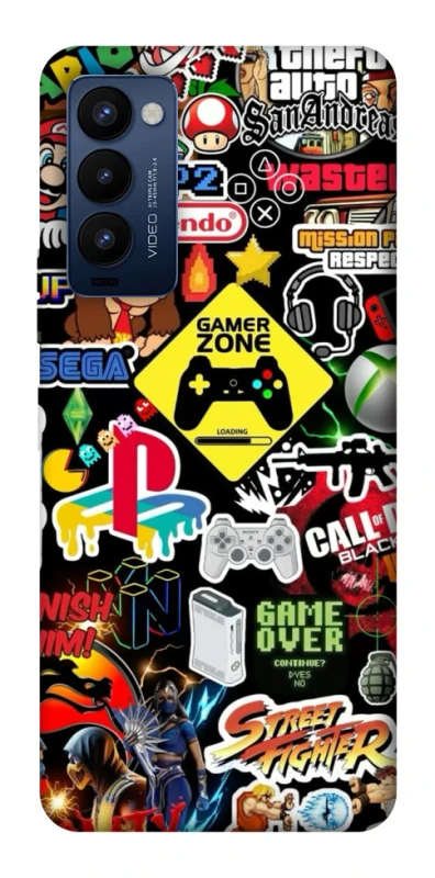 Чохол на TECNO Camon 18 Pro Gamer Zone фото 1 з 1