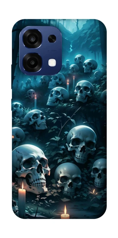 Чехол на Oppo A6 Pro 4G/5G Skulls v3 фото 1 из 2
