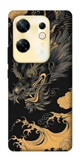 Чохол на Infinix Zero 30 4G gold dragon фото 1 з 1