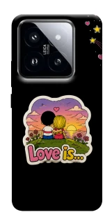 Чехол на Xiaomi 14 Pro Love is ver.5 фото 1 из 1