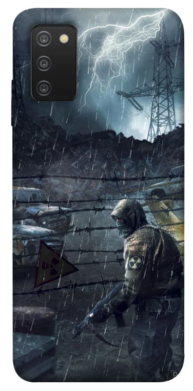 Чехол на Samsung Galaxy A03s Сталкер v13 фото 1 из 1