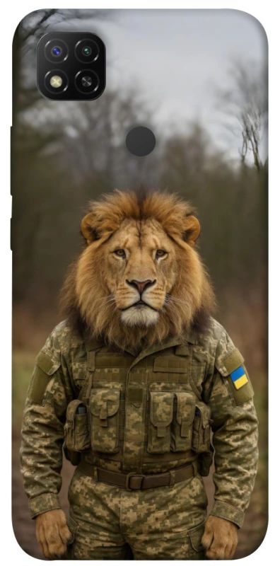 Чохол на Xiaomi Redmi 9C Лев захисник фото 1 з 1