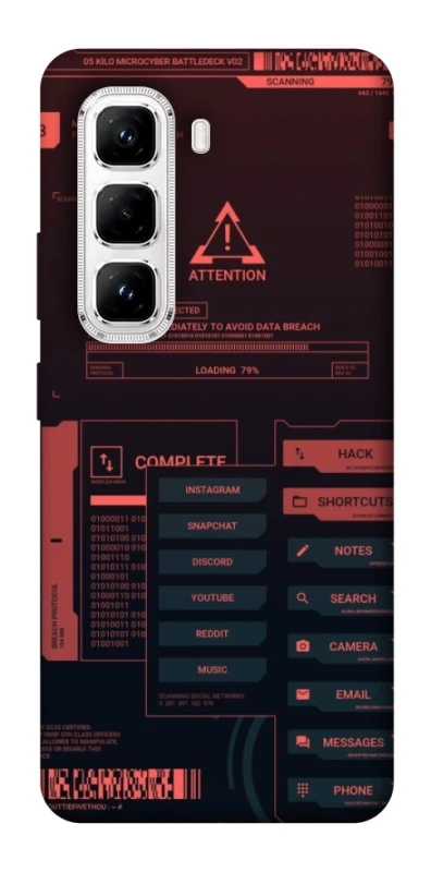 Чохол на Infinix Hot 50 Pro Attention фото 1 з 1