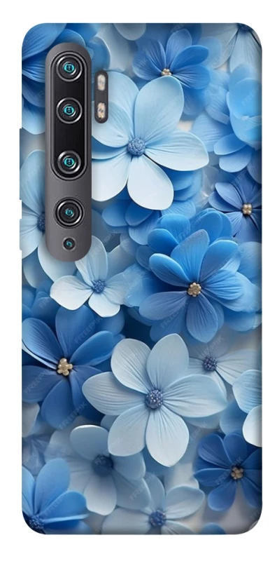 Чохол на Xiaomi Mi Note 10 / Note 10 Pro / Mi CC9 Pro Сині квіти фото 1 з 1