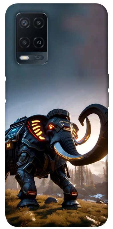 Чохол на Oppo A54 4G Cyber ​​elephant фото 1 з 1