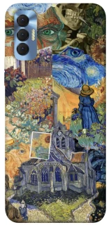 Чехол на TECNO Spark 8P Van Gogh collage фото 1 из 1