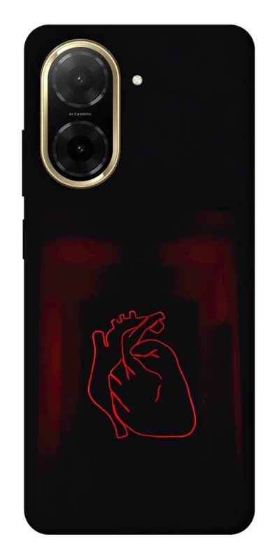 Чехол на Xiaomi Redmi A5 (Europe version) Красное сердце фото 1 из 1