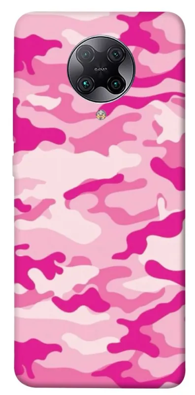 Чохол на Xiaomi Redmi K30 Pro / Poco F2 Pro camouflage pink фото 1 з 1