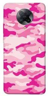 Чехол на Xiaomi Redmi K30 Pro / Poco F2 Pro camouflage pink фото 1 из 1