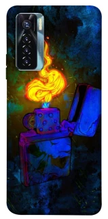 Чехол на TECNO Camon 17 Pro Зажигалка фото 1 из 1