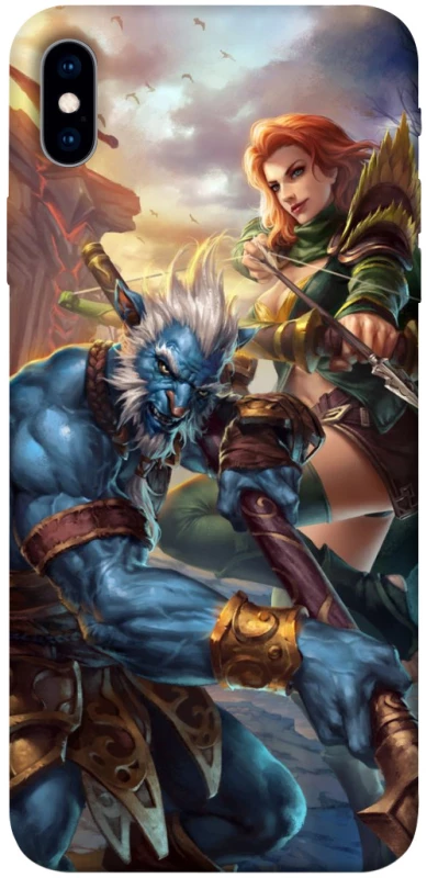 Чохол на Apple iPhone XS Max (6.5") Dota heroes фото 1 з 1