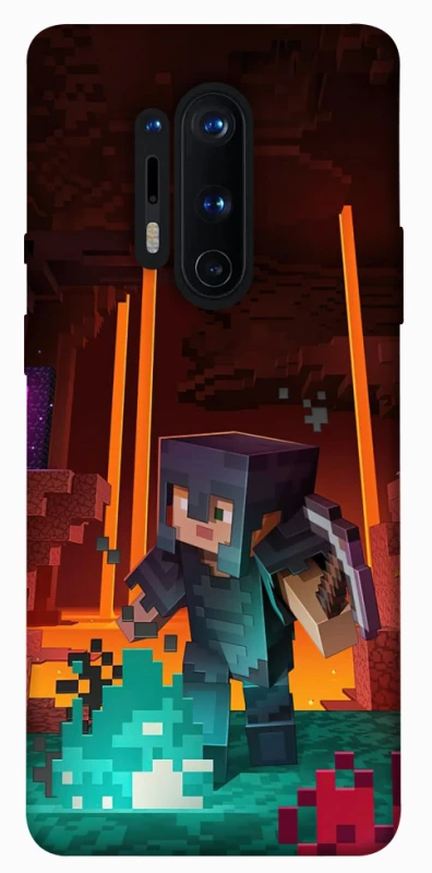 Чехол на OnePlus 8 Pro Minecraft game adventure фото 1 из 1
