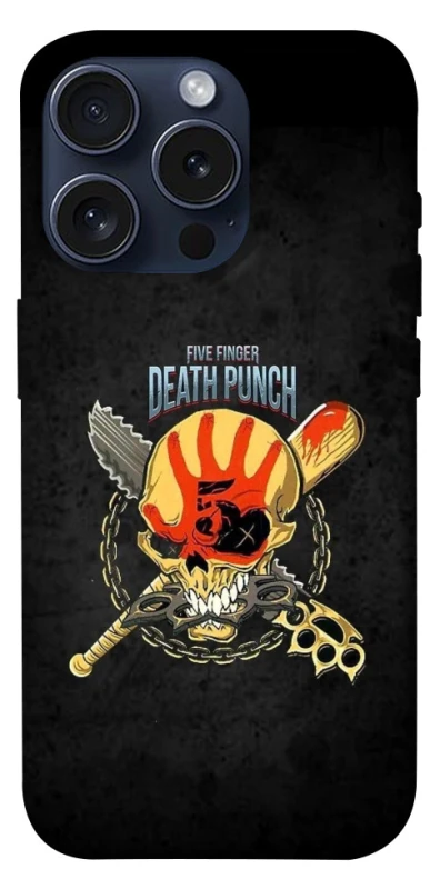 Чохол на Apple iPhone 15 Pro (6.1") Five finger death punch ver.2 фото 1 з 1