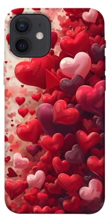 Чохол на Apple iPhone 12 (6.1") Many hearts фото 1 з 1