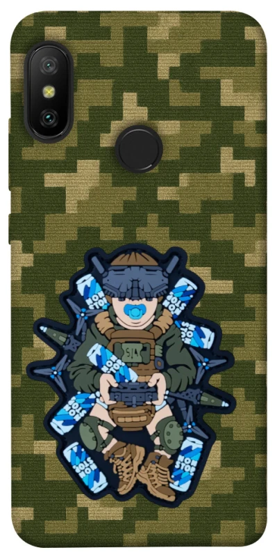 Чехол на Xiaomi Mi A2 Lite / Xiaomi Redmi 6 Pro PILOT NON STOP фото 1 из 1