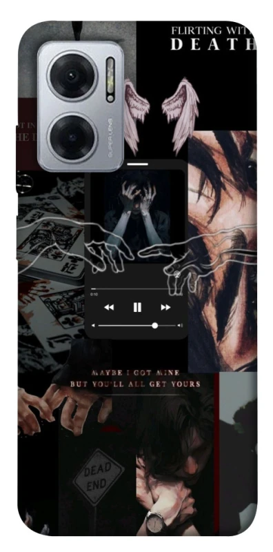 Чохол на Xiaomi Redmi Note 11E Flirt collage фото 1 з 1